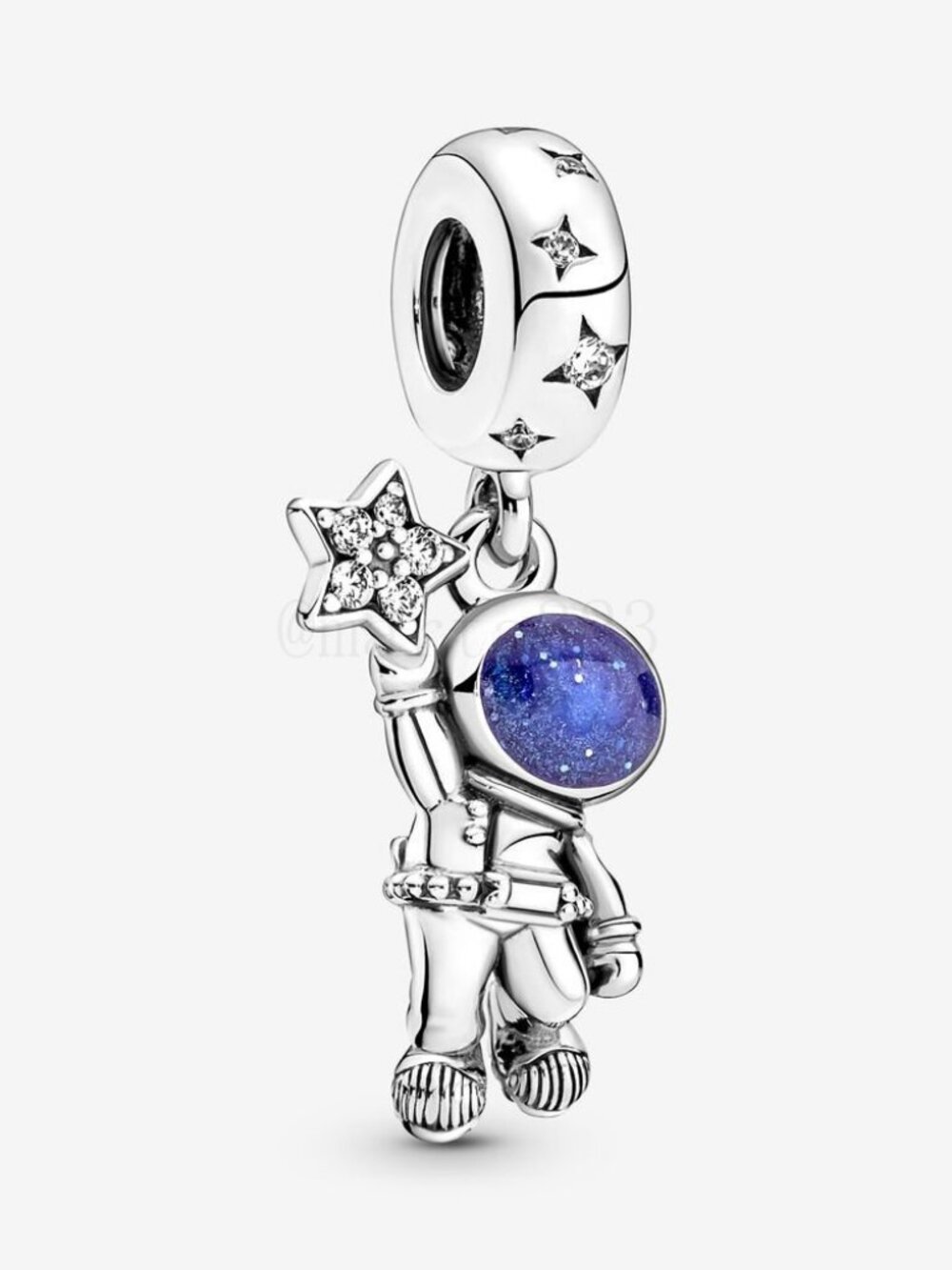 Pandora Astronaut In The Galaxy Dangle Charm